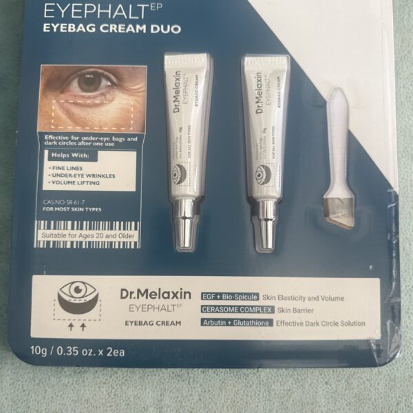 Dr. Melaxin Eyephalt Eyebag Cream Due 10g 2 Pack