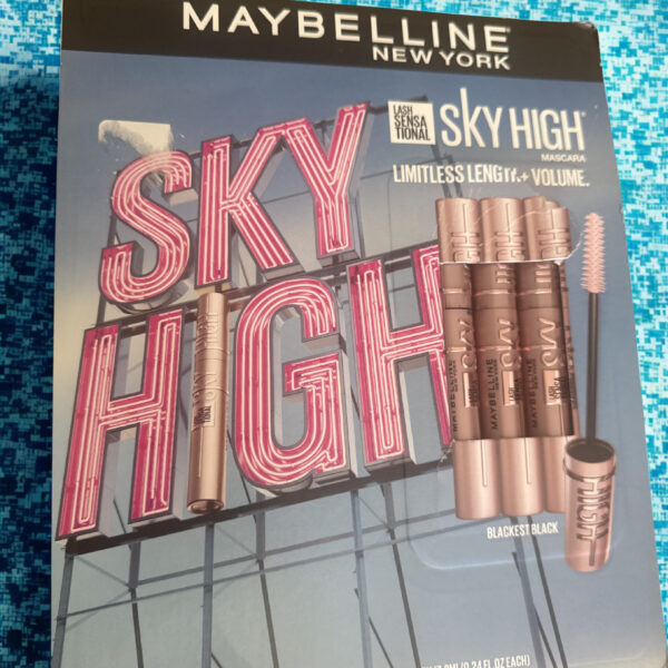 Maybelline Lash Sensational Sky High Lengthening Mascara 0.24 fl oz, 3-pack