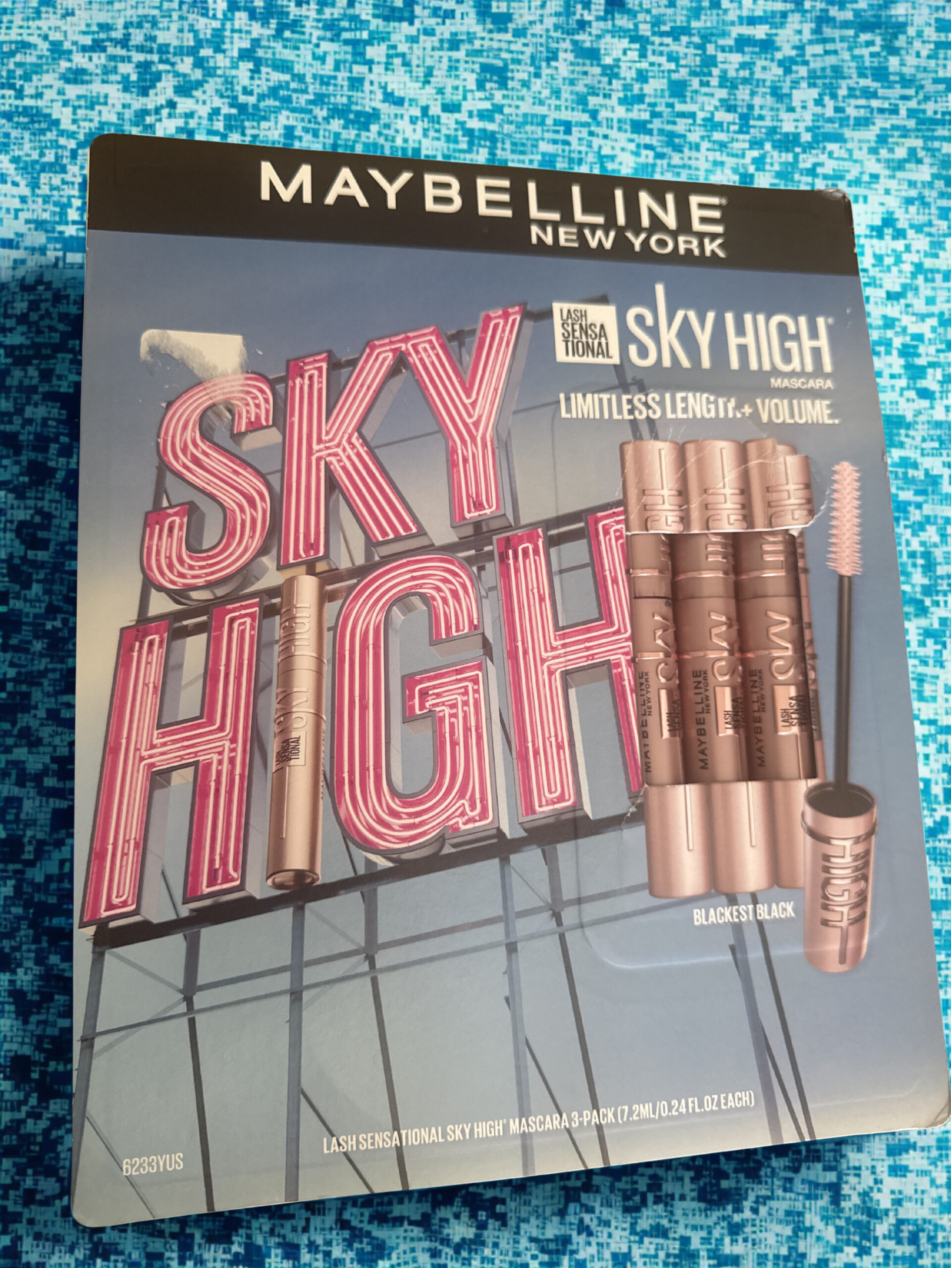 6aaa0207-f64c-4022-b50c-ea8d79554b05 Maybelline Lash Sensational Sky High Lengthening Mascara 0.24 fl oz, 3-pack - Image 1
