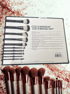 10 MAKEUP BURSH SET - Image 2