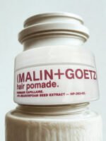 Malin + Goetz Hair Pomade — unisex firm lightweight flexible holds all day, f...