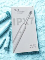 X3 Toothbrush Soft-Bristled Ultrasonic Rechargeable Automatic Electric Toothbrush for Both Adults and Children