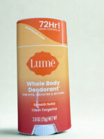 Lume Whole Body Deodorant Clean Tangerine 2.6oz Aluminum-Free Solid Stick - Image 2