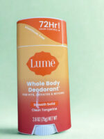 Lume Whole Body Deodorant Clean Tangerine 2.6oz Aluminum-Free Solid Stick